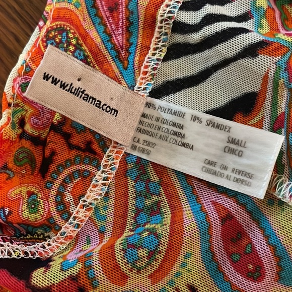 Luli fama cover up. Small. Sheer. - Picture 4 of 8